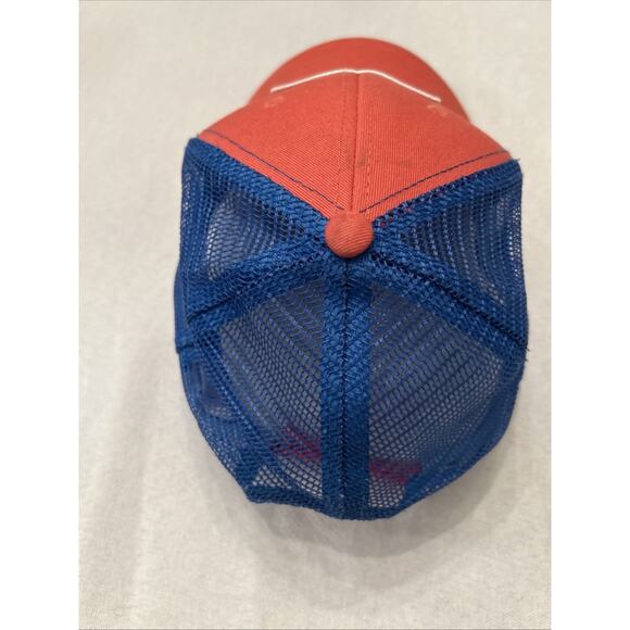 Southern Tide Trucker Hat Classic Patch Logo Blue Coral One Size - Picture 5 of 11